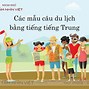 Chúc Du Lịch Vui Vẻ Tiếng Trung