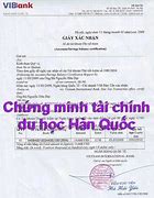 Chứng Minh Tài Chính Du Học Hàn Cần Bao Nhiêu